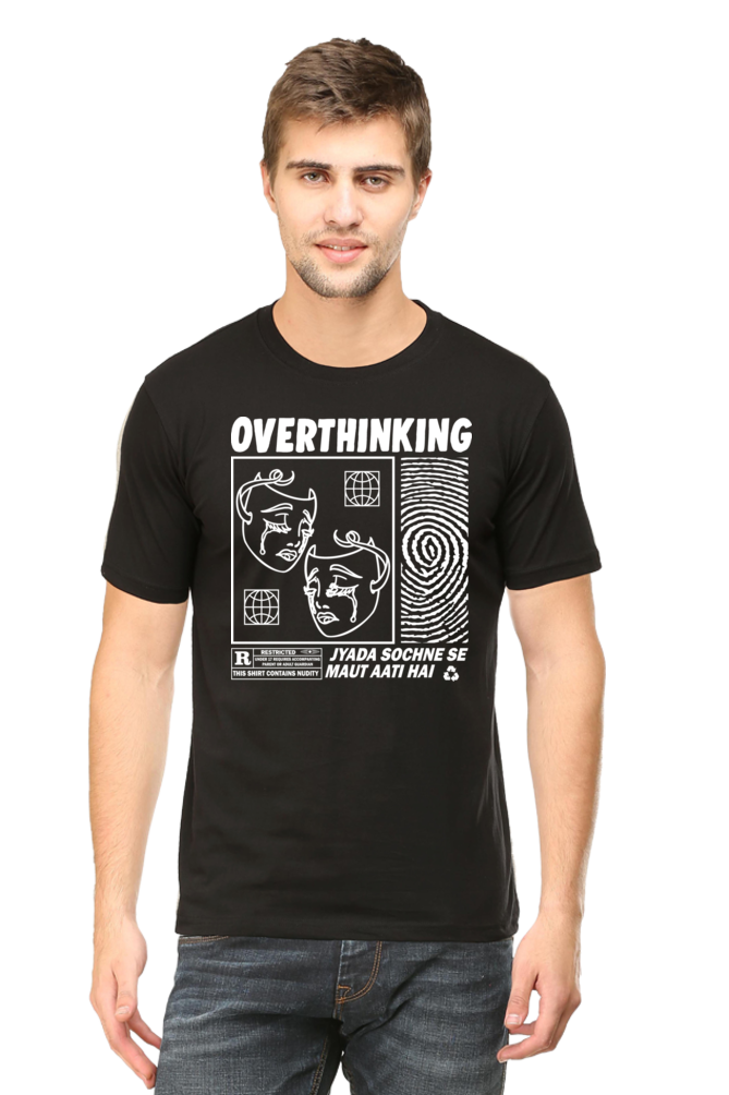 Graphic T-Shirt with Hindi Quote | Unisex T-Shirts for Men & Women | 100% Cotton | Casual Graphic Tee | Cash on Delivery Available